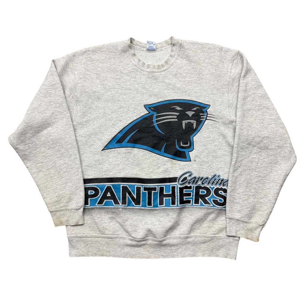 Vintage 90s Carolina Panthers Salem Sportswear Sweatshirt NFL Football USA XL